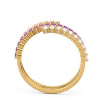 Modern Wrap Pave Upota Ring