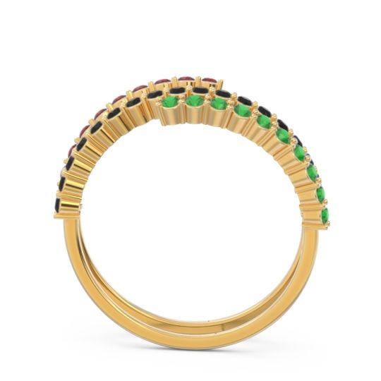 Modern Wrap Pave Upota Ring