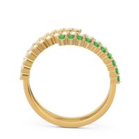 Modern Wrap Pave Upota Ring