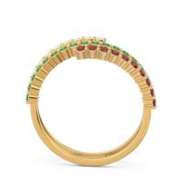 Modern Wrap Pave Upota Ring