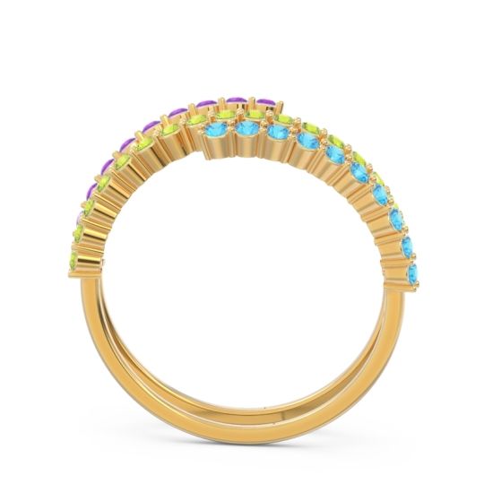 Modern Wrap Pave Upota Ring