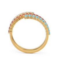 Modern Wrap Pave Upota Ring