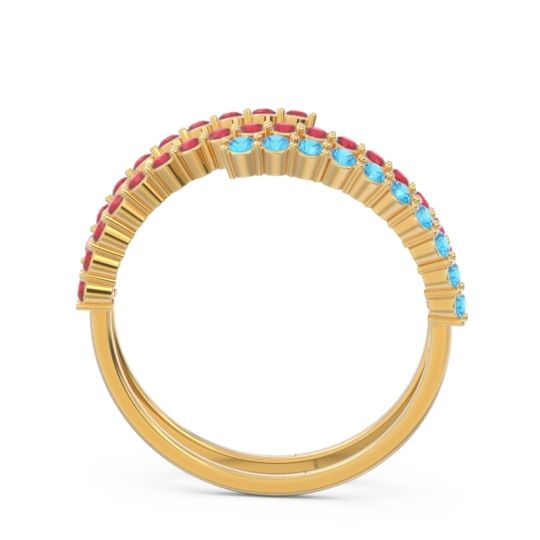 Modern Wrap Pave Upota Ring