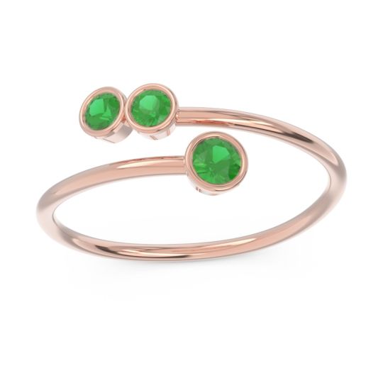 Petite Modern Wrap Bezel Varga Ring