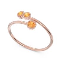 Petite Modern Wrap Bezel Varga Ring