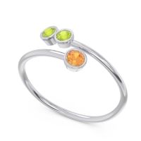 Petite Modern Wrap Bezel Varga Ring