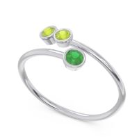 Petite Modern Wrap Bezel Varga Ring