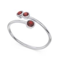Petite Modern Wrap Bezel Varga Ring