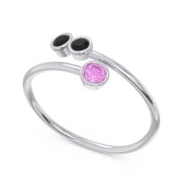 Petite Modern Wrap Bezel Varga Ring
