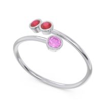 Petite Modern Wrap Bezel Varga Ring