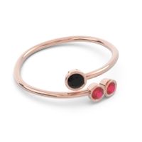 Petite Modern Wrap Bezel Varga Ring
