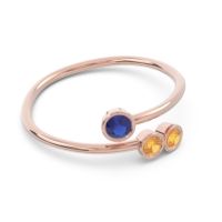 Petite Modern Wrap Bezel Varga Ring