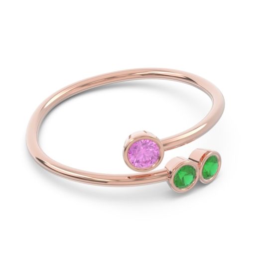 Petite Modern Wrap Bezel Varga Ring