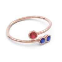 Petite Modern Wrap Bezel Varga Ring