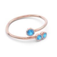 Petite Modern Wrap Bezel Varga Ring