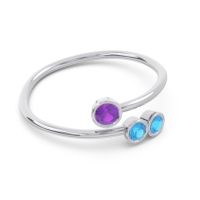 Petite Modern Wrap Bezel Varga Ring