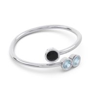 Petite Modern Wrap Bezel Varga Ring