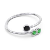 Petite Modern Wrap Bezel Varga Ring