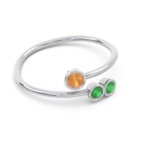 Petite Modern Wrap Bezel Varga Ring