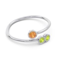 Petite Modern Wrap Bezel Varga Ring