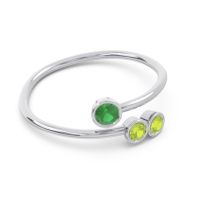 Petite Modern Wrap Bezel Varga Ring