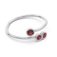 Petite Modern Wrap Bezel Varga Ring