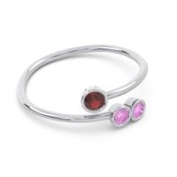 Petite Modern Wrap Bezel Varga Ring