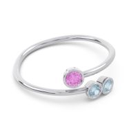 Petite Modern Wrap Bezel Varga Ring