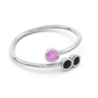 Petite Modern Wrap Bezel Varga Ring