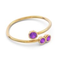Petite Modern Wrap Bezel Varga Ring