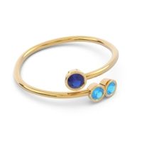 Petite Modern Wrap Bezel Varga Ring