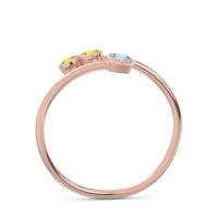 Petite Modern Wrap Bezel Varga Ring