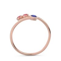Petite Modern Wrap Bezel Varga Ring