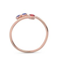 Petite Modern Wrap Bezel Varga Ring