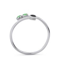 Petite Modern Wrap Bezel Varga Ring