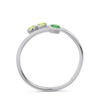 Petite Modern Wrap Bezel Varga Ring