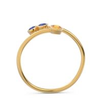 Petite Modern Wrap Bezel Varga Ring