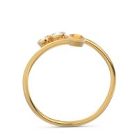 Petite Modern Wrap Bezel Varga Ring