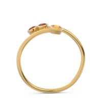 Petite Modern Wrap Bezel Varga Ring