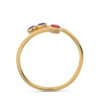 Petite Modern Wrap Bezel Varga Ring