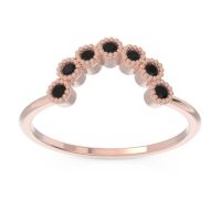 Petite Modern Curved Bezel Mandahasa Ring