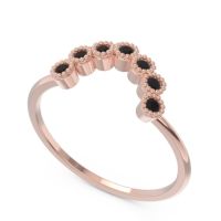 Petite Modern Curved Bezel Mandahasa Ring