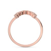 Petite Modern Curved Bezel Mandahasa Ring