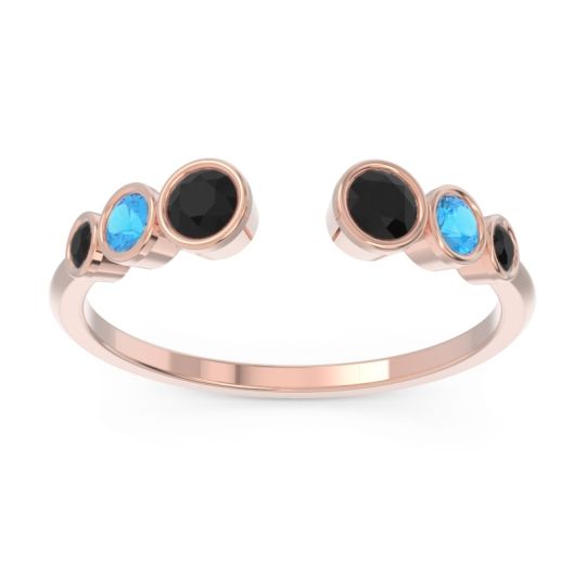 Petite Modern Open Bezel Aruha Ring