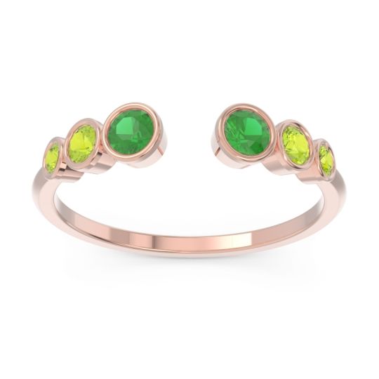 Petite Modern Open Bezel Aruha Ring