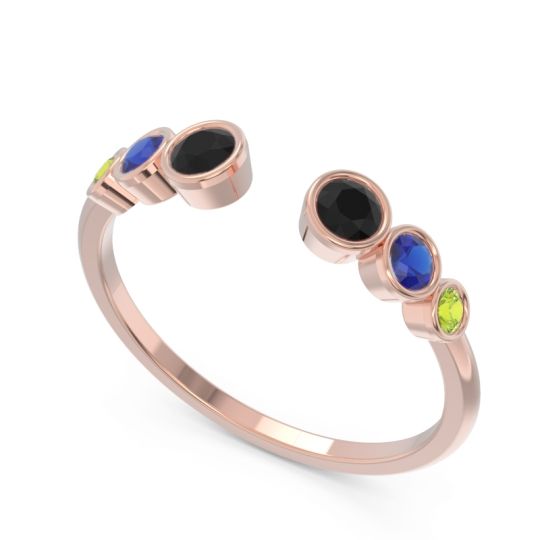 Petite Modern Open Bezel Aruha Ring