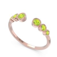 Petite Modern Open Bezel Aruha Ring