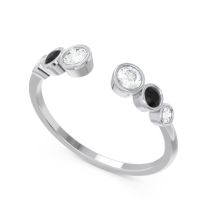 Petite Modern Open Bezel Aruha Ring