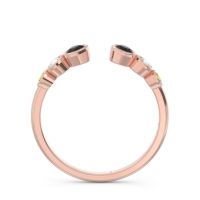 Petite Modern Open Bezel Aruha Ring