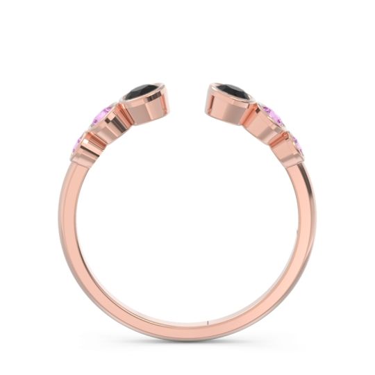 Petite Modern Open Bezel Aruha Ring